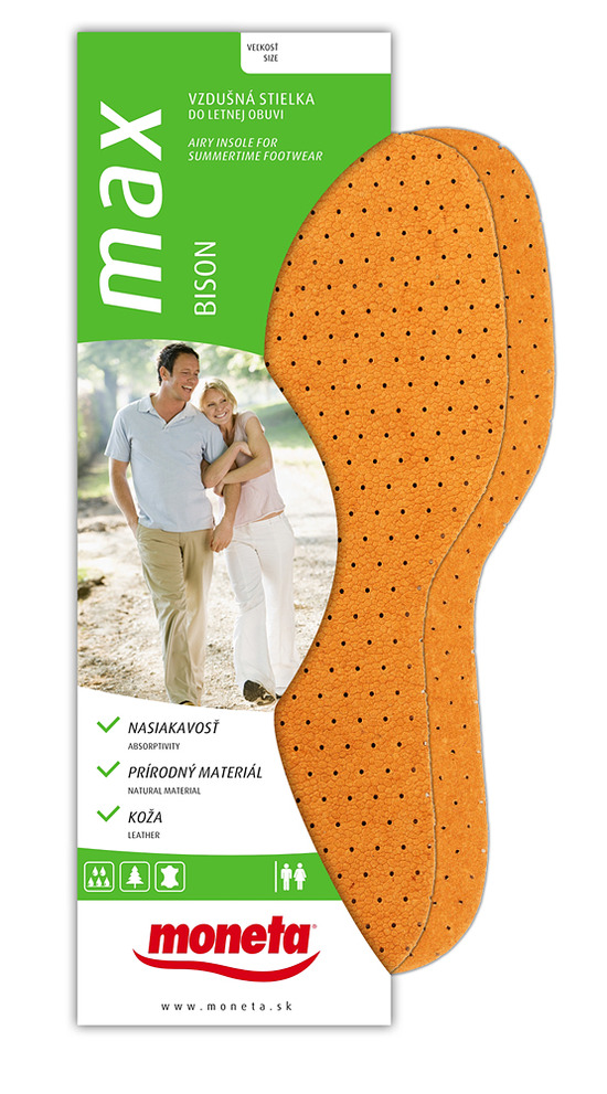 Summer insoles Bison 2 pairs in pack