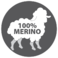 100% merino