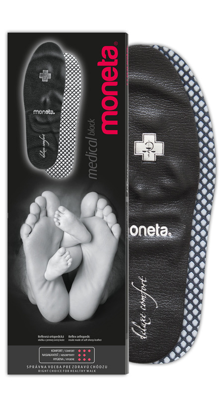 Ortopedická stielka Medical Black