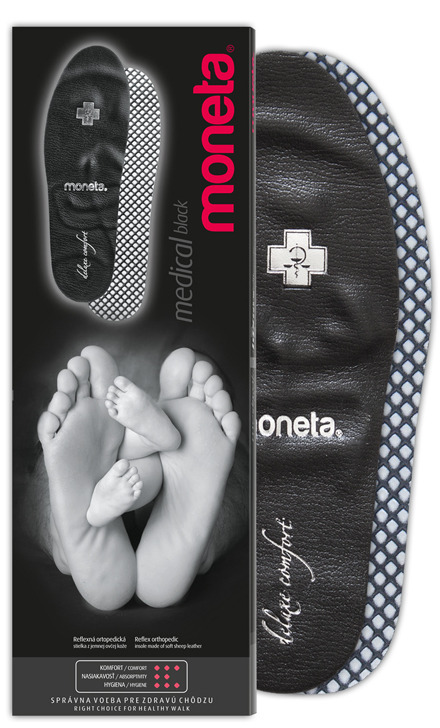 Ortopedická stielka Medical Black