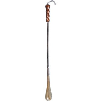 Shoehorn metal with spring